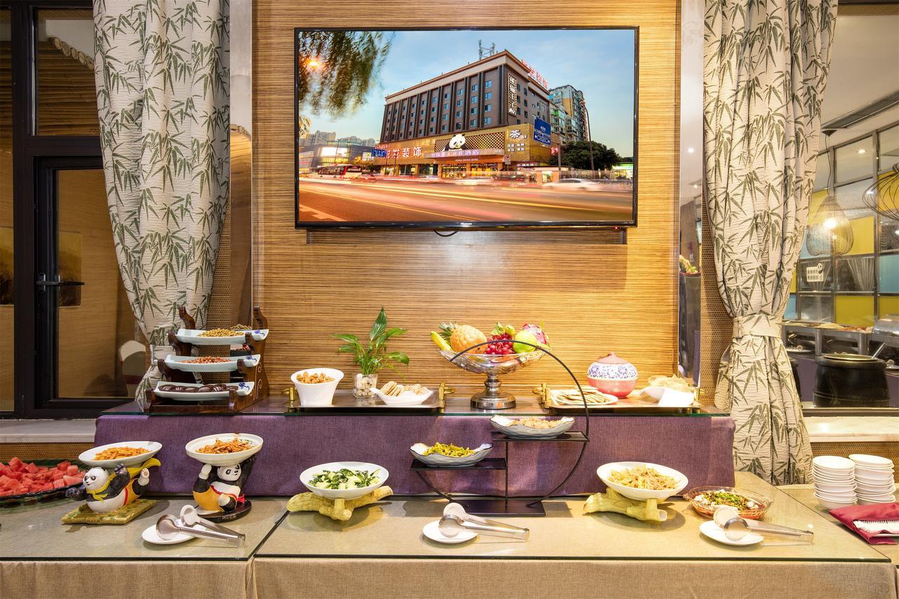 Chengdu Panda Prince Culture Hotel Zewnętrze zdjęcie