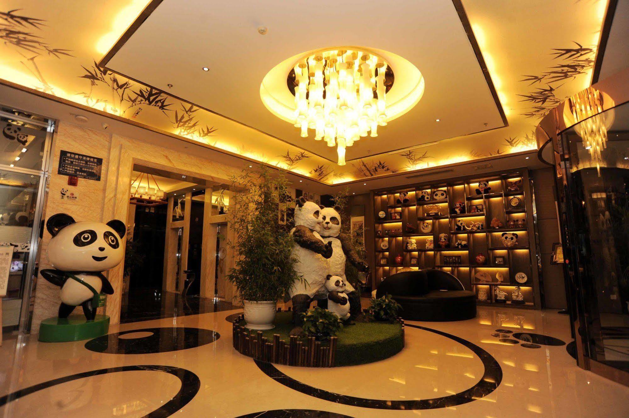 Chengdu Panda Prince Culture Hotel Zewnętrze zdjęcie