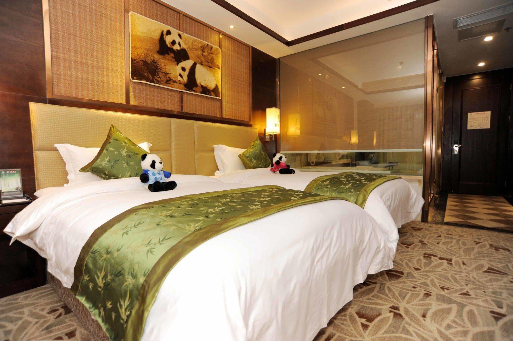 Chengdu Panda Prince Culture Hotel Zewnętrze zdjęcie