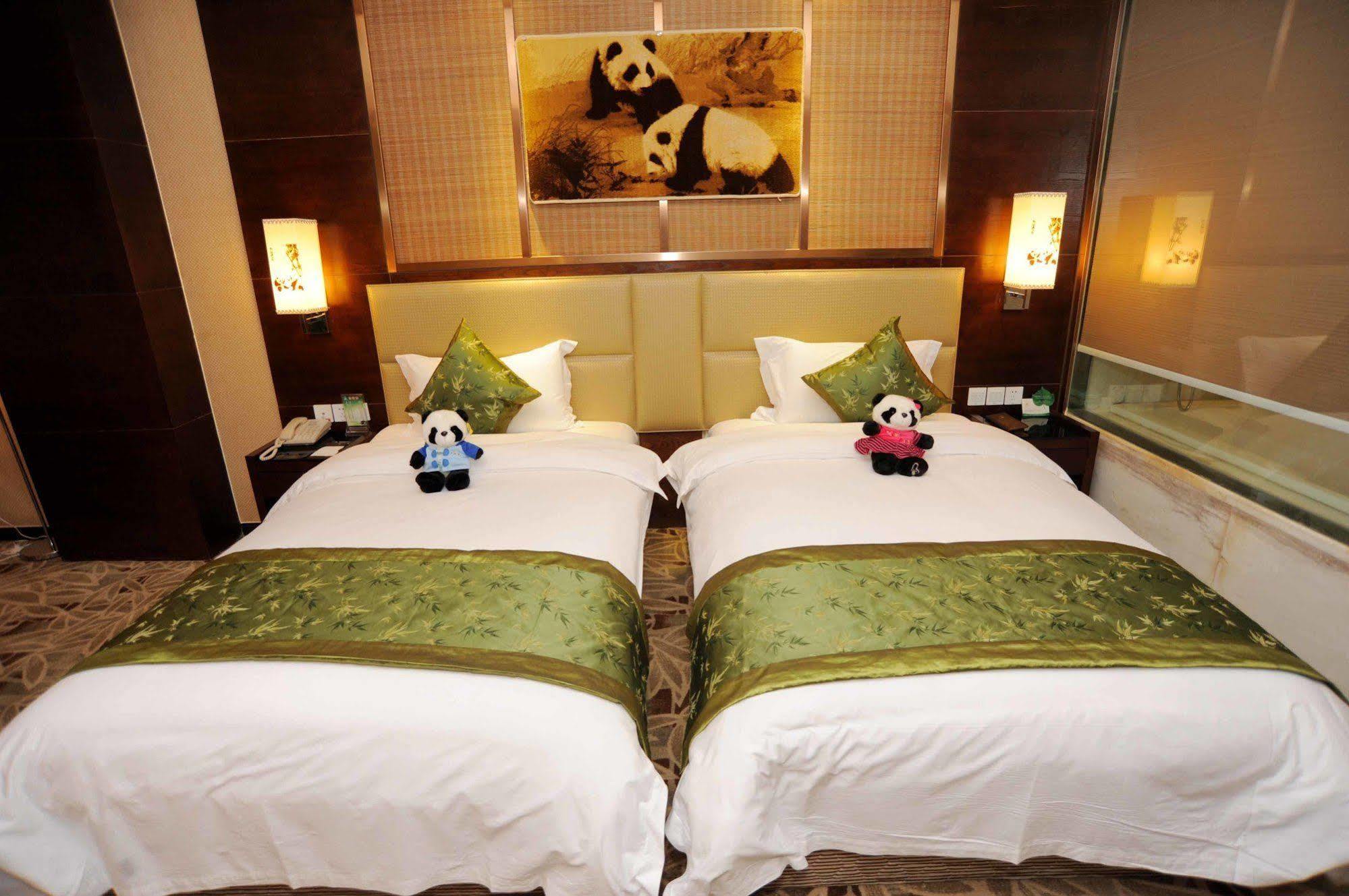 Chengdu Panda Prince Culture Hotel Zewnętrze zdjęcie
