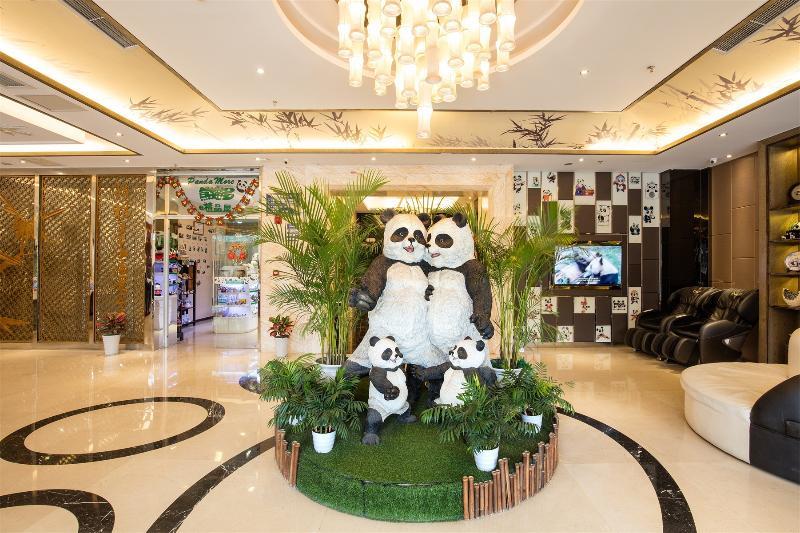 Chengdu Panda Prince Culture Hotel Zewnętrze zdjęcie