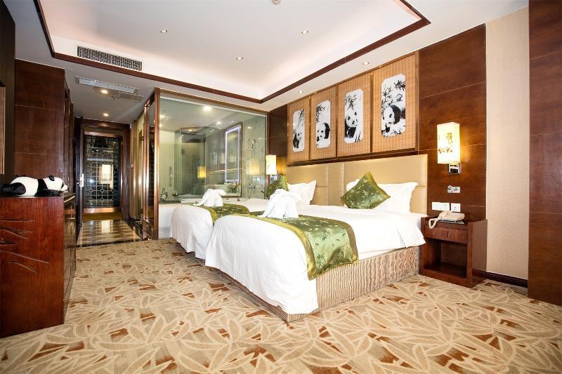Chengdu Panda Prince Culture Hotel Zewnętrze zdjęcie
