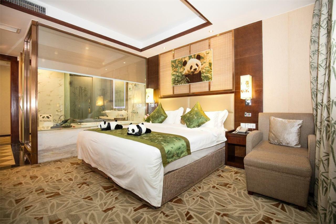 Chengdu Panda Prince Culture Hotel Zewnętrze zdjęcie