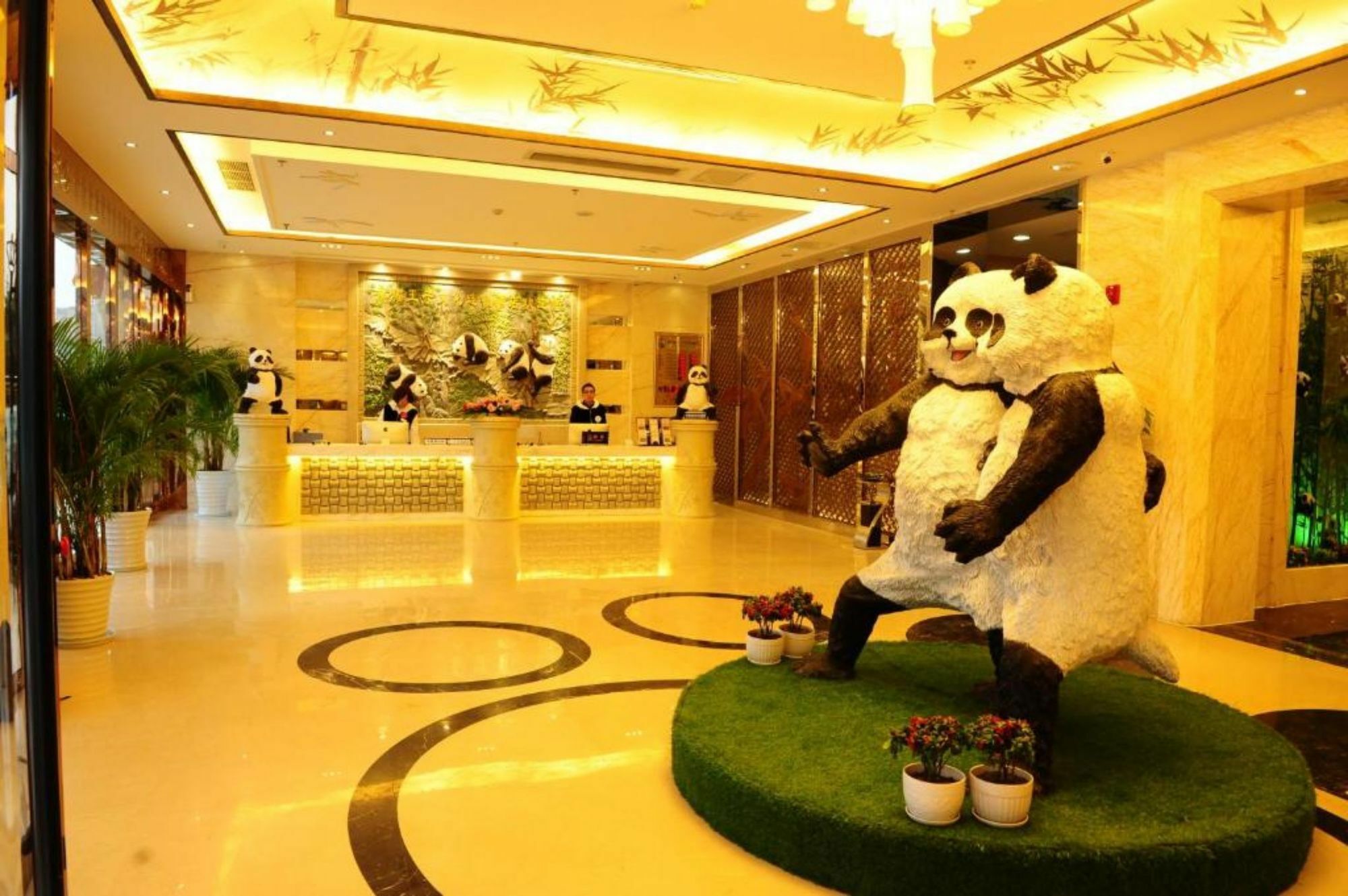 Chengdu Panda Prince Culture Hotel Zewnętrze zdjęcie