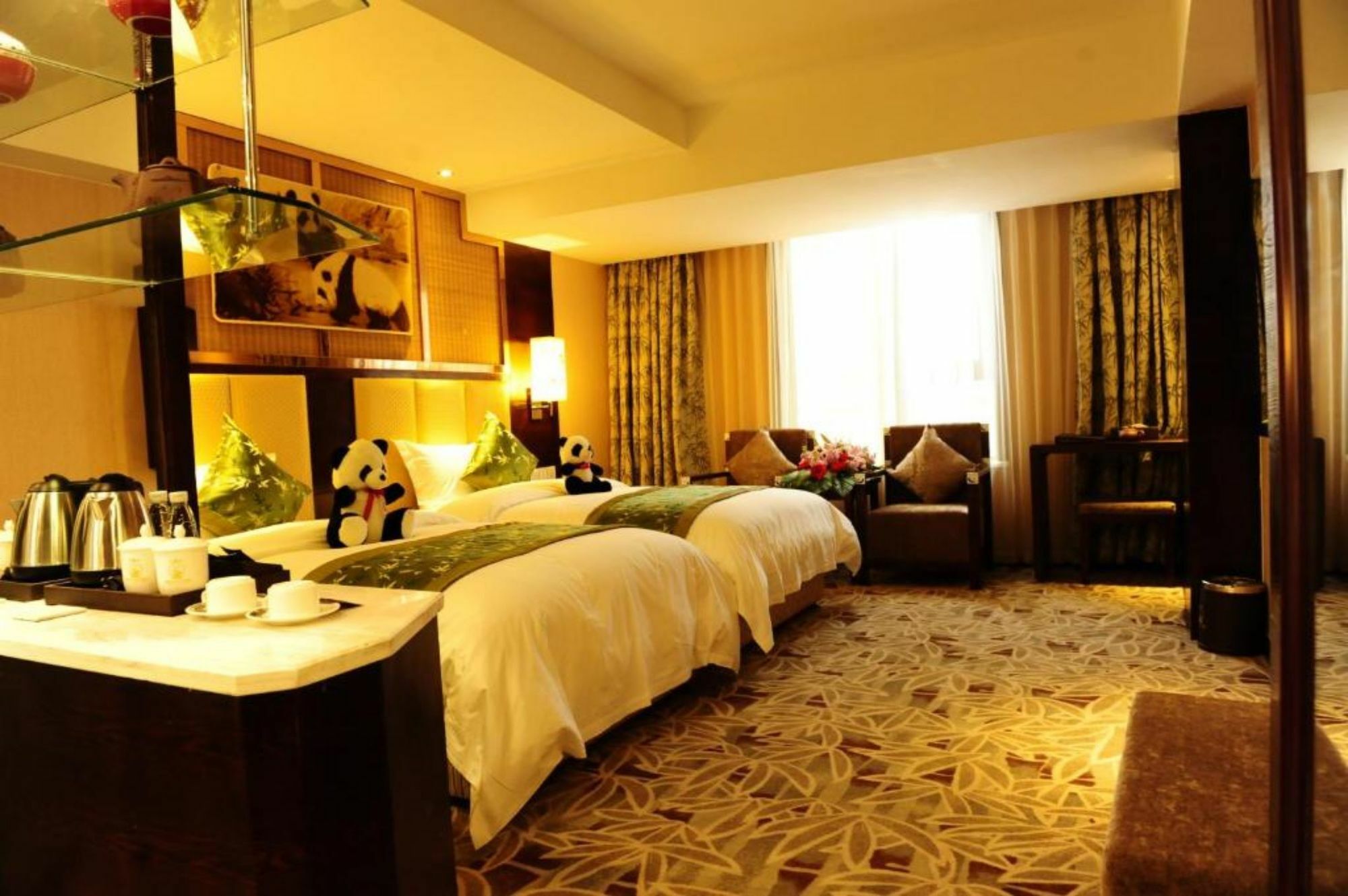 Chengdu Panda Prince Culture Hotel Zewnętrze zdjęcie