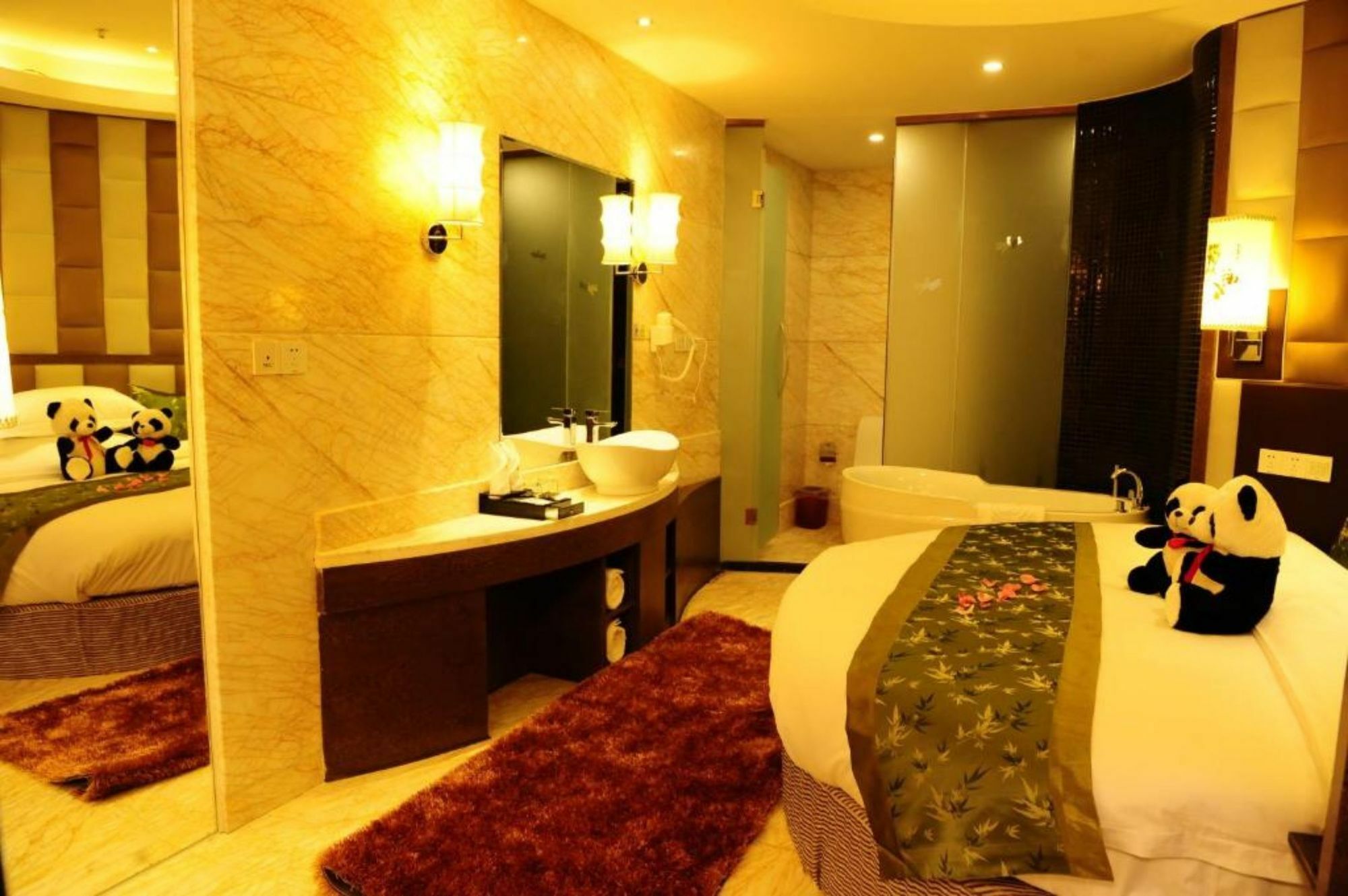Chengdu Panda Prince Culture Hotel Zewnętrze zdjęcie
