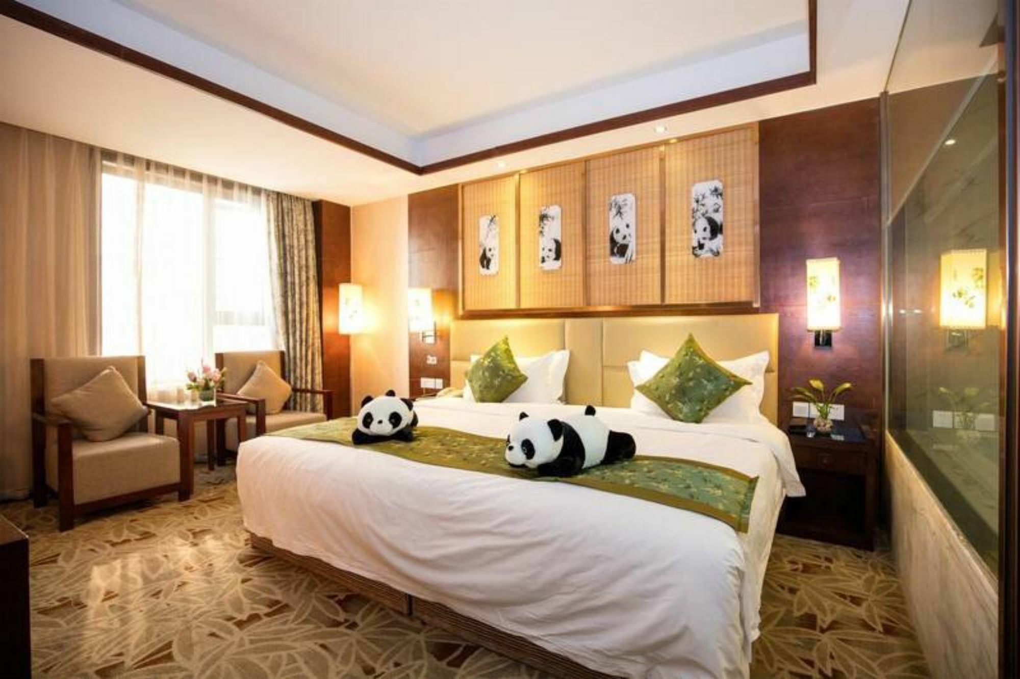 Chengdu Panda Prince Culture Hotel Zewnętrze zdjęcie