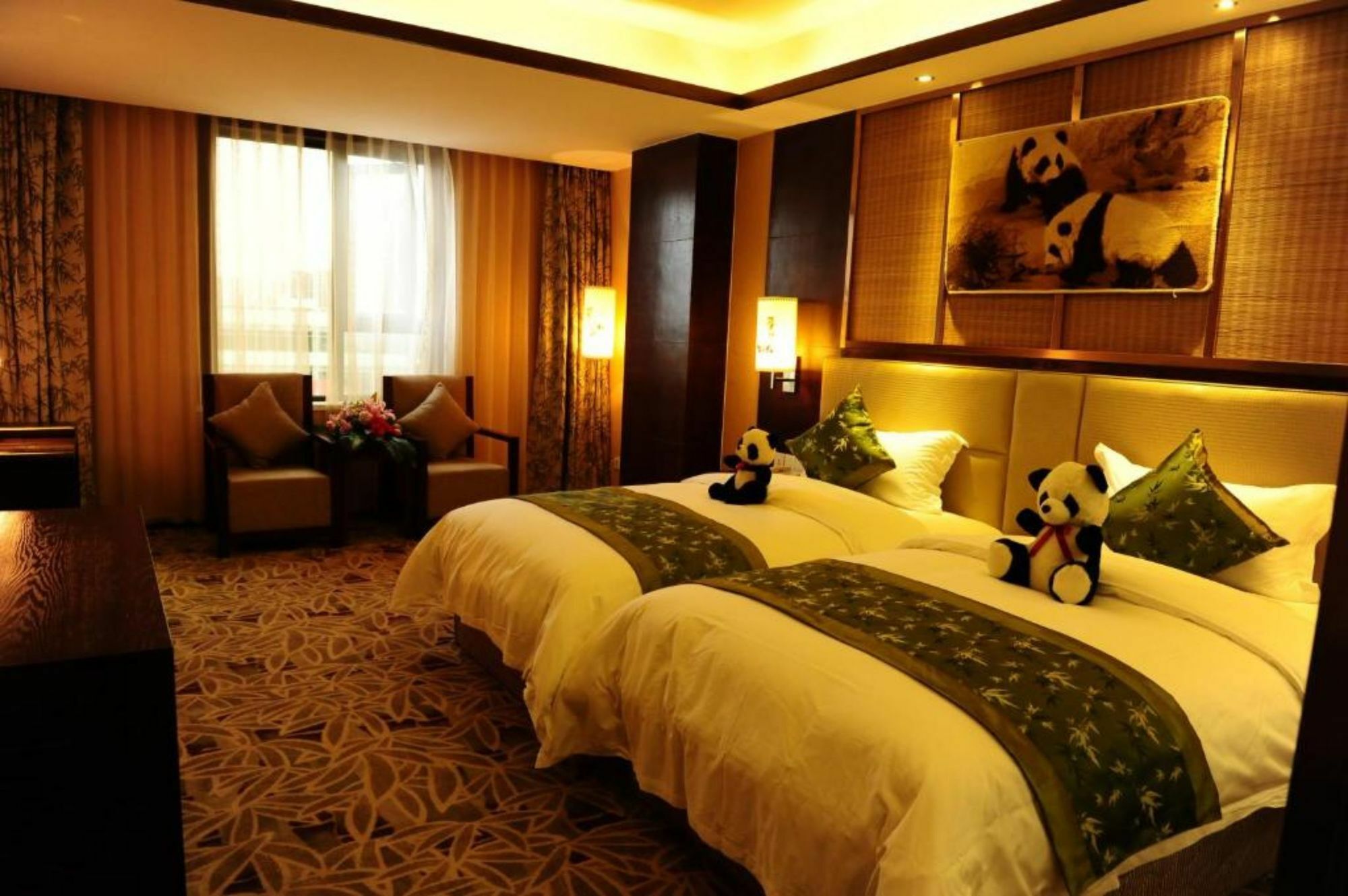 Chengdu Panda Prince Culture Hotel Zewnętrze zdjęcie